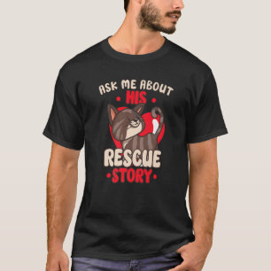 Cat Rescue Animal Rights Rescue Cat Adoption T-Shirt