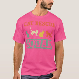 Cat Rescue Squad Animal Rights Activist Animal S T-Shirt