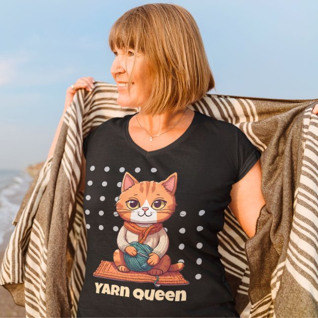 Cat Retirement Gifts for Crocheter Mum Grandma T-Shirt (Cat Retirement Gifts for Crocheter Mom Grandma)