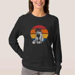 Cat Retro Sunset Cat Sunset I Cat T-Shirt