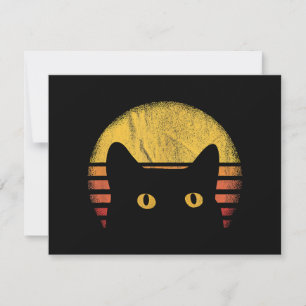Cat Retro Vintage