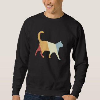 Cat Retro Vintage 7 Sweatshirt