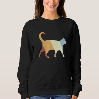 Cat Retro Vintage 7 Sweatshirt