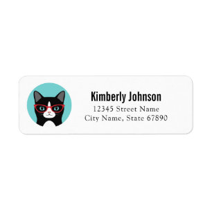 Cat Return Address Labels
