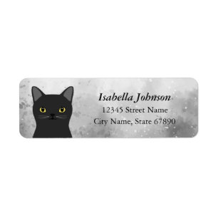 Cat Return Address Labels