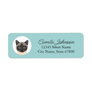 Cat Return Address Labels