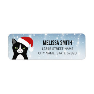 Cat Return Address Labels