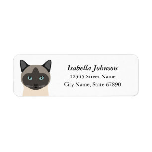 Cat Return Address Labels