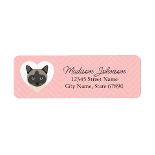 Cat Return Address Labels