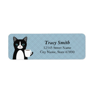 Cat Return Address Labels