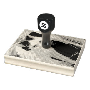 Cat Rubber Stamp