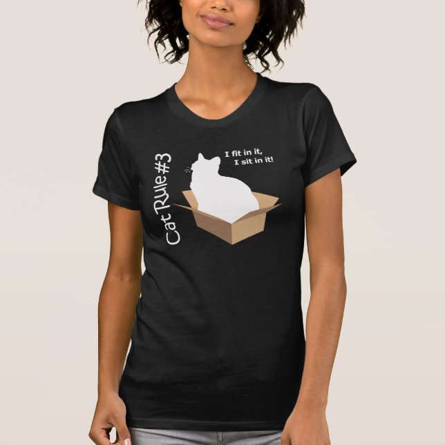 Cat Rule #3 - Dark Shirts (Front)