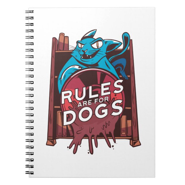 Cat Rule Notebook (Front)