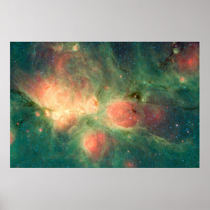 Cat’s Paw Nebula Milky Way Poster