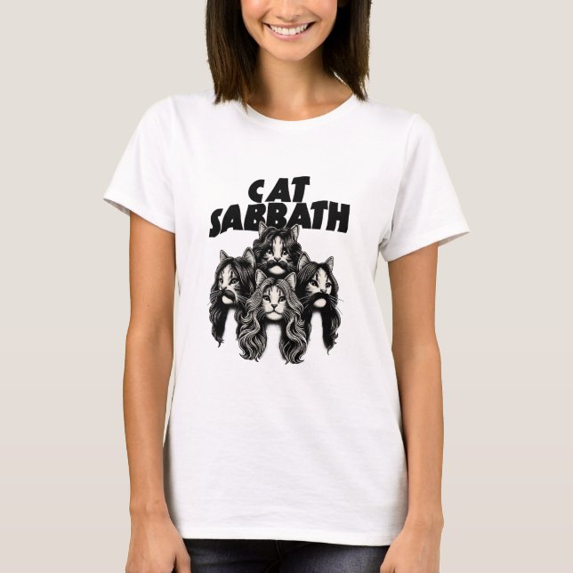 Cat Sabbath T-Shirt (Front)