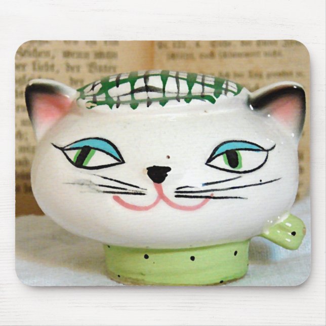 Cat Salt Shaker from 1958 Mouse Pad (Front)