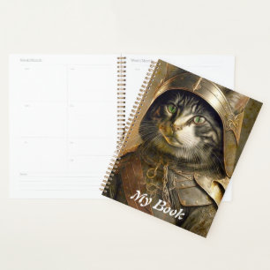 Cat Samurai. Personalise. Planner
