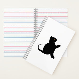 Cat Saying Hello Notebook