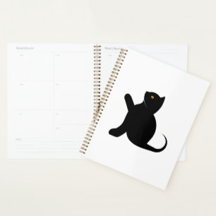 Cat Saying Hello Planner