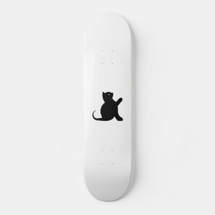 Cat Saying Hello Skateboard