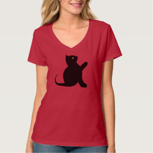 Cat Saying Hello T-Shirt
