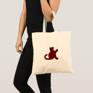 Cat Says Hello Tote Bag