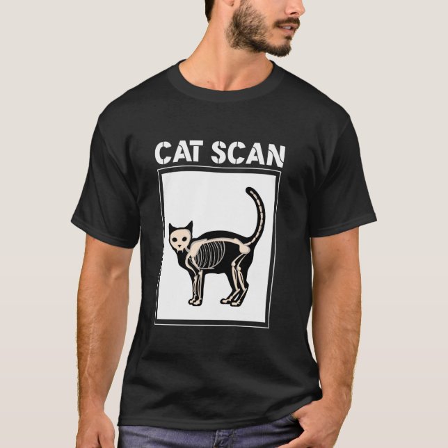 cat scan Design for a lover of cats T-Shirt (Front)