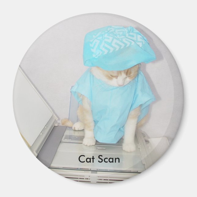 Cat Scan Magnet (Front)