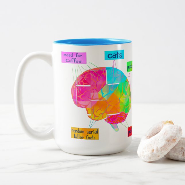 Cat Scan Mug (With Donut)