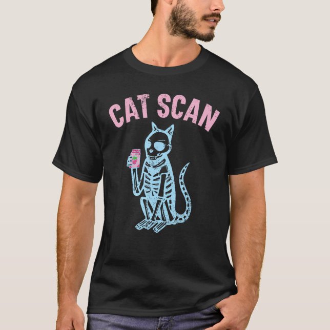 Cat Scan Radiologist Radiologic Technologist Radio T-Shirt (Front)