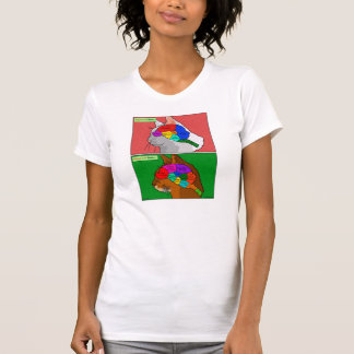 "Cat Scan" - the Abyssinian Brain T-Shirt