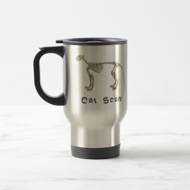 Cat Scan Travel Mug (Left)