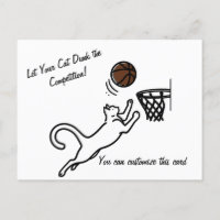 Cat Scores Big Slam Dunk