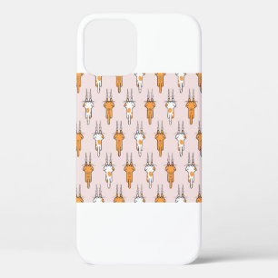 Cat scratch seamless pattern iPhone 12 case