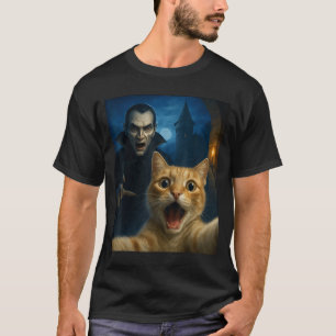 Cat Selfie With A Vamre Funny Cat T-Shirt