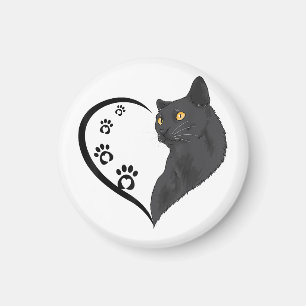 Cat Shirt Cat Shirts For Women Girls Kids Cute Hea Magnet