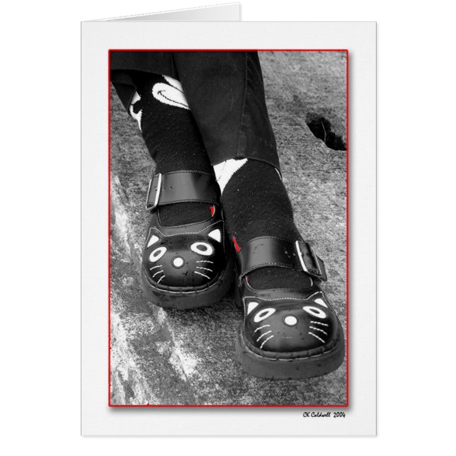Cat Shoes Are Made For Dancin' (Front)