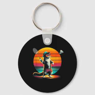 Cat Shuttle Badminton For Men Women Key Ring