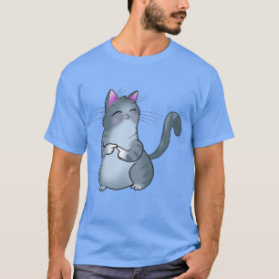 Cat Shy Fingers T-Shirt