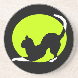Cat Silhouette Coaster