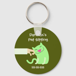 Cat Sitter's Keyring
