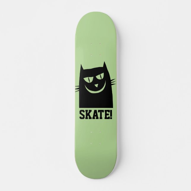 CAT SKATEBOARDS, SKATE! SKATEBOARD (Front)