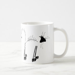 Cat Skeleton Coffee Mug