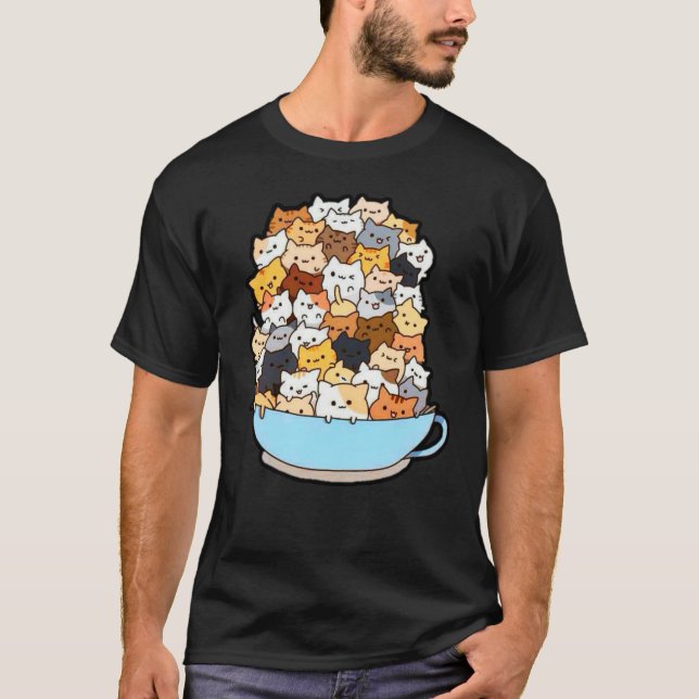 Cat Sketch T-Shirt (Front)