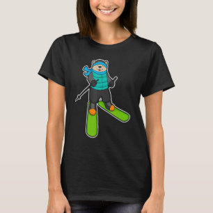 Cat Skier Ski Winter sports T-Shirt