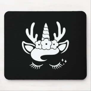Cat Skull Shirt - Kitty Skeleton Halloween Costume Mouse Pad
