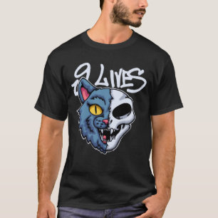 Cat Skull streetwear T-Shirt