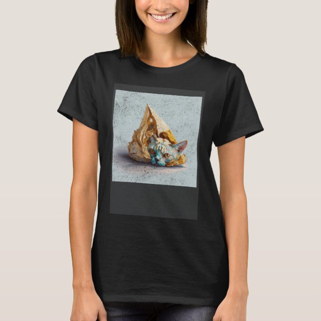 Cat Skull Taco T-Shirt (Front)