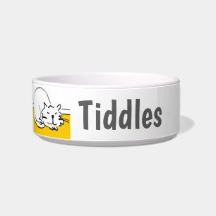 Cat Sleeping Design Bowl