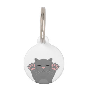 Cat Sleeping Pet Tag